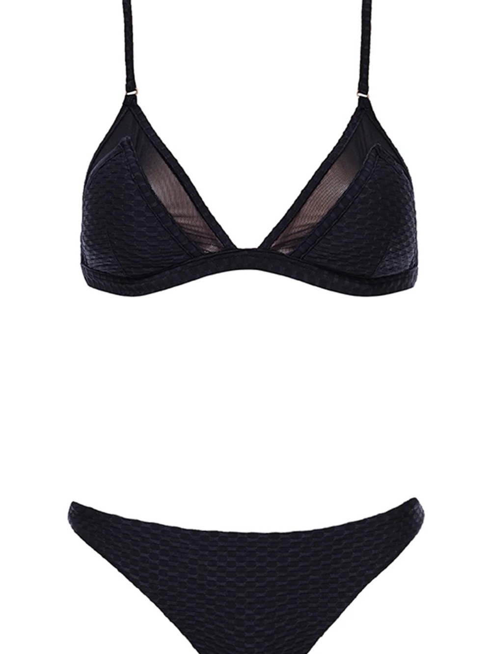 Vetchy | Triangle Bikini Black Set NWT